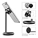 Licheers Magnetic Cell Phone Stand, 360 Rotation Magnetic Cell Phone Holder Compatible with iPhone Xs Max XR 8 7 6 6s Plus, Android,Samsung,Kindle,Used for Desk, Table, Night Stand-Black