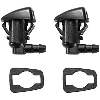 2-Pack Windshield Washer Nozzles - Compatible With Ford F-150, Expedition, Flex, Taurus & More