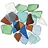 Darice Bulk Buy DIY Crafts Sea Glass in Mesh Bag Multicolor Rainbow Mix 1lb (3-Pack) 1140-67