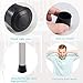 12 Pieces Rubber Chair Leg Caps, Chair Leg Caps, Chair Tips, 1 inch Chair Caps Legs, Black