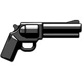 BrickArms Exclusive 2 to 4 Inch Scale Figure Style LOOSE Weapon SW500 Magnum Revolver (Black)