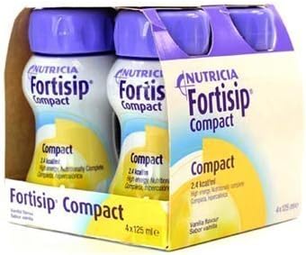 Fortisip Compact 4X125ml All Flavours Vanilla 2 Boxes 8x125ml