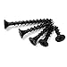 Comdox 5 Size 250 Pack Coarse Thread Phillips Drywall Screws with Bugle Head, Ideal Screw for Drywall Sheetrock, Wood, and More