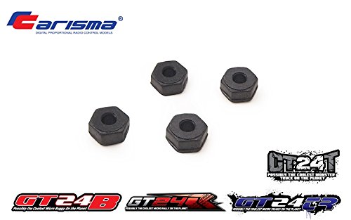 CARISMA GT24 OPTION PART - GT24B PLASTIC SCREW NUT FOR WHEEL