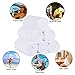 Wealuxe White Bath Towels 22x44 Inch, Cotton Towel Set for Bathroom, Hotel, Gym, Spa, Soft Extra Absorbent Quick Dry 6 Pack