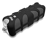 Pyle Portable Wireless Bluetooth Speaker Stereo Box Marine Grade