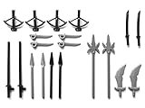 Lego Weapons - Pack of 26 Weapons for Lego Minifigures - Official Lego Accessories