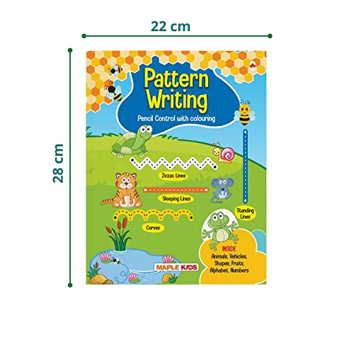 Pattern Writing - Pattern Practice Book for Kids - Pencil Control - Activity Book for Kids - Early Learning - Book for Toddlers, Nursery, Pre School Children - Age 2 to 5 Years 2