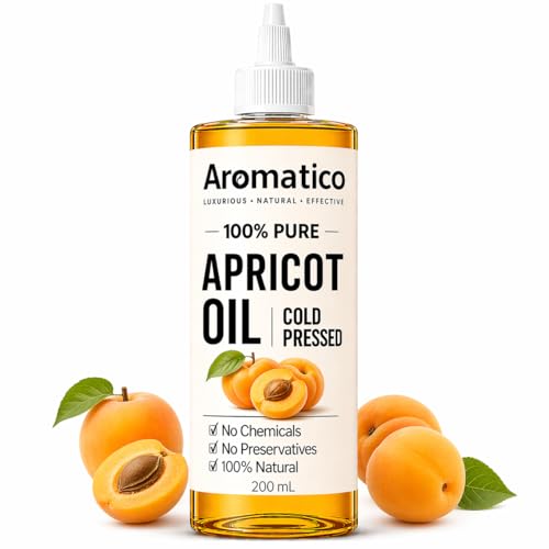 Aromatico Apricot Kernel Oil, Cold Pressed, Lightweight Carrie... 41cuuMLDI9L