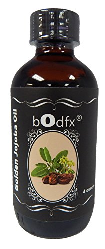 bOdfx Golden Jojoba Oil. 100% Pure and Natural. Cold Pressed. 120ml (4.0oz)