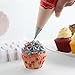 CAKE DECORATING TIPS - 37 PIECES TOTAL - Professional Pastry Piping Set Stainless Steel + Coupler + Storage Case + 10 Disposable Cake / Cupcake Bags For Baking Supplies - by Auntie Sue Bakeware