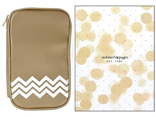 Webster's Pages Color Crush Leather Craft Mate Folio, 5.25 x 8 x .5