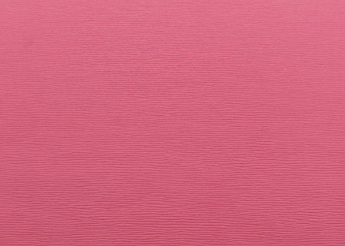 Magic-fix Peel & Stick Faux Leather Pre-Pasted Polyurethane Leather Self-Adhesive Multipurpose Wall Paper (Wave Pink : 19.68 inch X 53.14 inch)