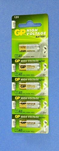 5 Pcs High Voltage Alkaline 23ae 12v Batteries 23ae 2c5 A23 V23ga Mn21 Exp. 2017