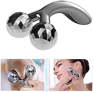 MEISHENG Body Slimming Tool Face lifting massage 3D V-shape Microcurrent Face Roller