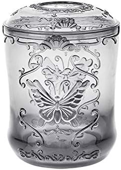 MASSJOY Butterfly Embossed Tissue Box Living Room Tabletop Paper Towel Holder.