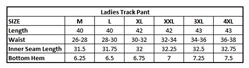 berge' ladies track pant knits navy comfort fit