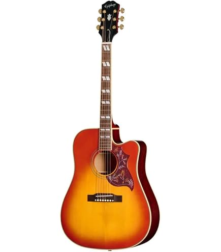 Amazon.com: Epiphone J-200 Studio Jumbo Acoustic Electric, Vintage