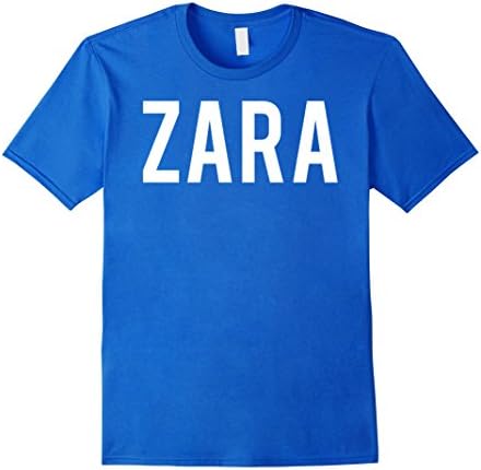 Mens Zara T Shirt - Cool new funny name fan cheap gift tee XL Royal Blue
