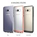 Ringke Fusion Compatible with Galaxy S8 Plus Case Transparent PC Back TPU Bumper Raised Bezels Scratch Protection Qi Wireless Charging Compatible Cover for Galaxy S8 Plus - Clear