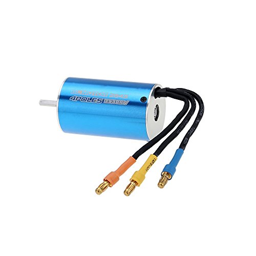 FastWin 2845 3930KV 4P Sensorless Brushless Motor & 35A Brushless ESC Electronic Speed Controller for 1/14 1/16 1/18 RC Car (2845 3930KV+35A)