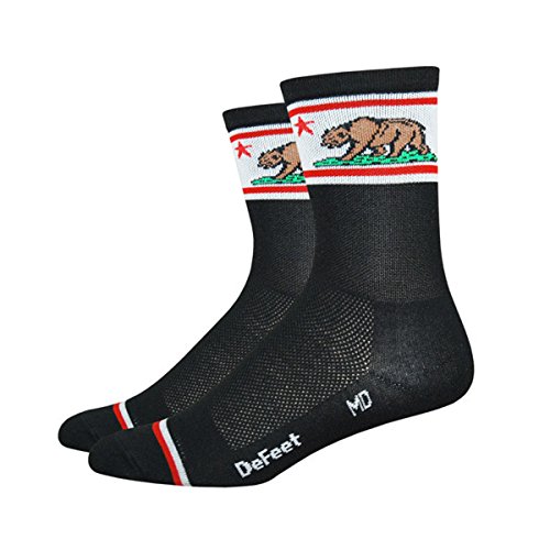 Defeet Aireator Tall California Socks, Medium