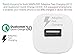 Adaptive Fast Car Charger Compatible Zopo ZP980+ and More, JULAM USB Port 15W Output Car Adapter Adaptive Fast Charging Quick Charge QC 3.0 (White)
