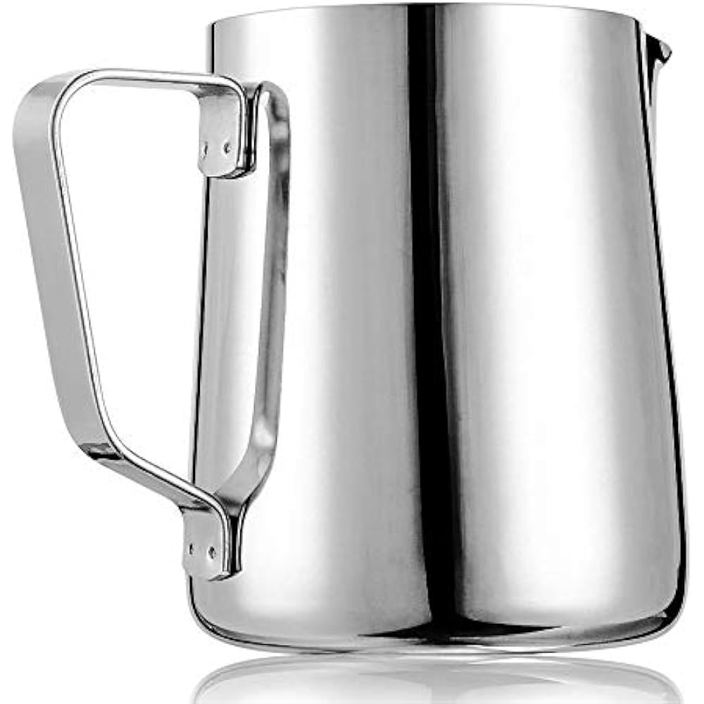 XChef Frothing Milk Pitchers Pitcher Stainless Steel 12 Oz (350 Ml