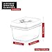 DWËLLZA KITCHEN Airtight Food Storage Containers with Lids – 6 Pieces All Same Size - Pantry Container for Spices, Candy, Nuts, Coffee and Tea, Clear Plastic BPA-Free, Keeps Food Fresh & Dry
