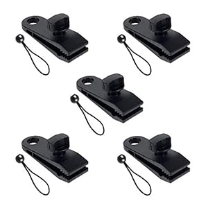 Tarp Clips Heavy Duty Lock Grip,10 Pack Tarp Clips Duim Schroef Tent Clip Canvas Clips Beveiligt Tarps Luifel Klem Set…