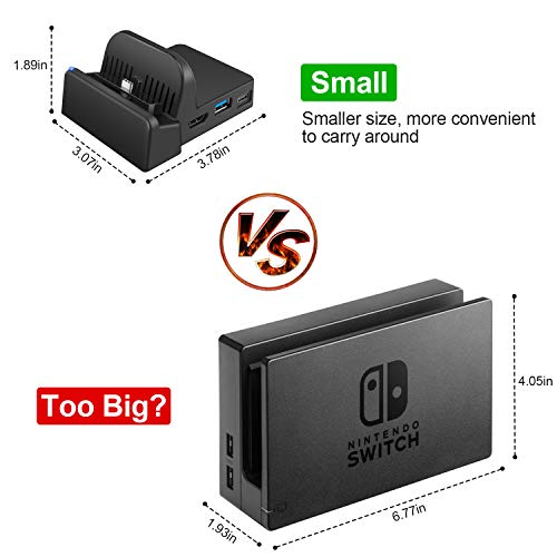 4 Portable+Charging+Nintendo+Compact+Replacement