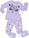 Little Girls Cat Pajamas Set Children Cotton Clothes Christmas Gift Pjs Size 7 Years