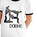 Dobre Brothers Cotton Girls Boys T Shirt Teenager Youth Contrast Color Funny T-Shirt Black M