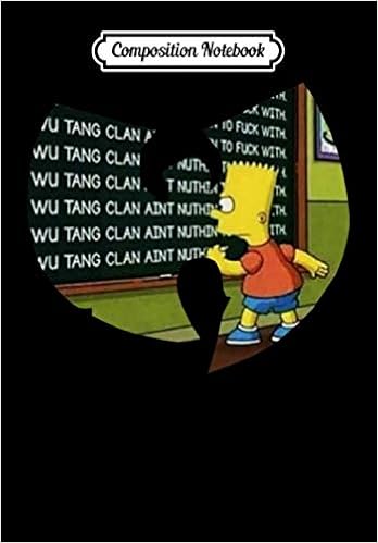Composition Notebook: Funny Bart 