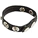 Doc Johnson Red's Black Leather - Cock Strap - 5 Snap
