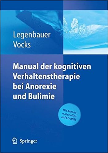Manual Der Kognitiven Verhaltenstherapie Bei Anorexie Und - 