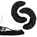 Athletico Ice Skate Blade Covers - Guards for Hockey Skates, Figure Skates, and Ice Skates - Skating Soakers Cover Blades from Youth to Adult Size - Men, Women, Kids (Small, Black)