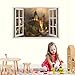 Hogwarts Harry Potter 3D Window View Decal Graphic Wall Sticker Art Mural H322, Huge