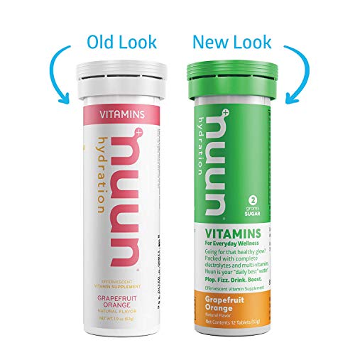 5 Nuun+Hydration+Electrolyte+Grapefruit+servings