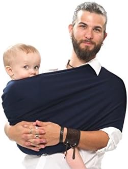 Maman Kangourou Aussie Pouch Baby Carrier, Navy, Medium