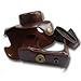 MegaGear Ever Ready Protective Dark Brown Leather Camera Case, Bag for Canon PowerShot G1X , G1 X