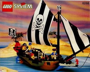 barco pirata lego antiguo