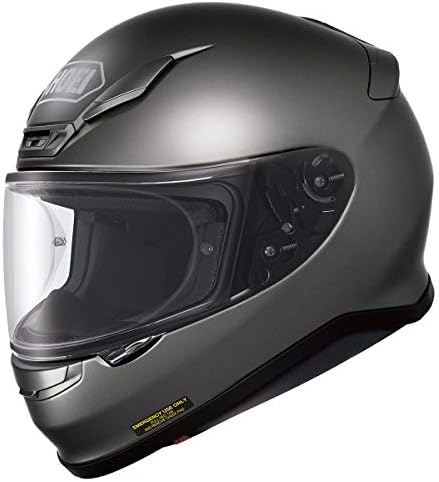 送料無料激安祭 Shoeiメンズrf 10無煙炭フルフェイスオートバイヘルメット