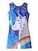 DAXIANG Unicorn Leotards for Girls Gymnastics Biketards Sparkle Unicorn Black and Blue