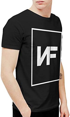 Kaddias NF American Rapper Men's Soft Short Sleeve T-Shirt Black