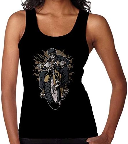 Coto7 Skull Biker Club Women's Vest