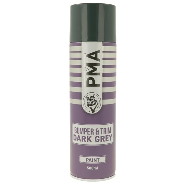 Autotek AT0BTDG500 500ml Bumper and Trim Spray Paint - Dark Grey