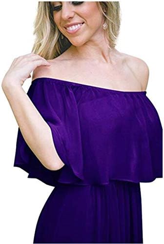 olise bridal Off Shoulder Chiffon Bridesmaid Dresses Strapless A-Line Evening Gown Long Prom Dress