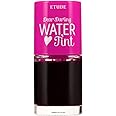 ETUDE Dear Darling Water Tint Strawberry Ade (21AD) | Bright Vivid Color Lip Tint with Moisturizing Pomegranate & Grapefruit 