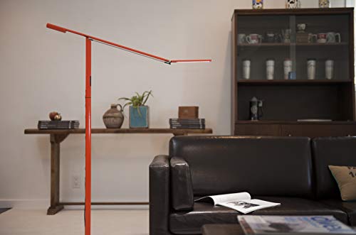 Koncept ELX-A-C-ORG-FLR Equo LED Floor Lamp, Cool Light, Orange